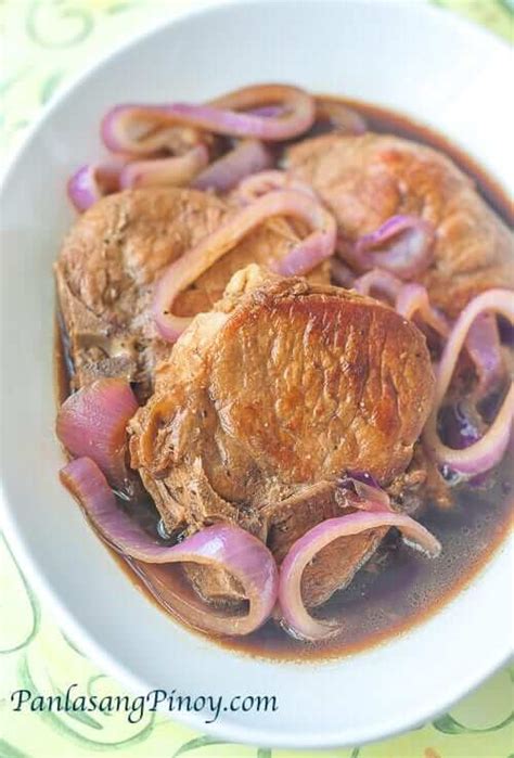 pork bistek recipe|Filipino Pork Chop Steak Recipe .